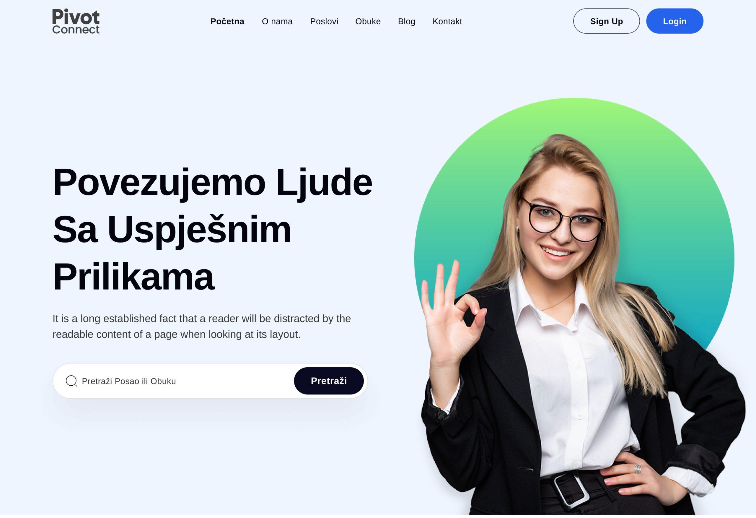 Home Page PivotConnect